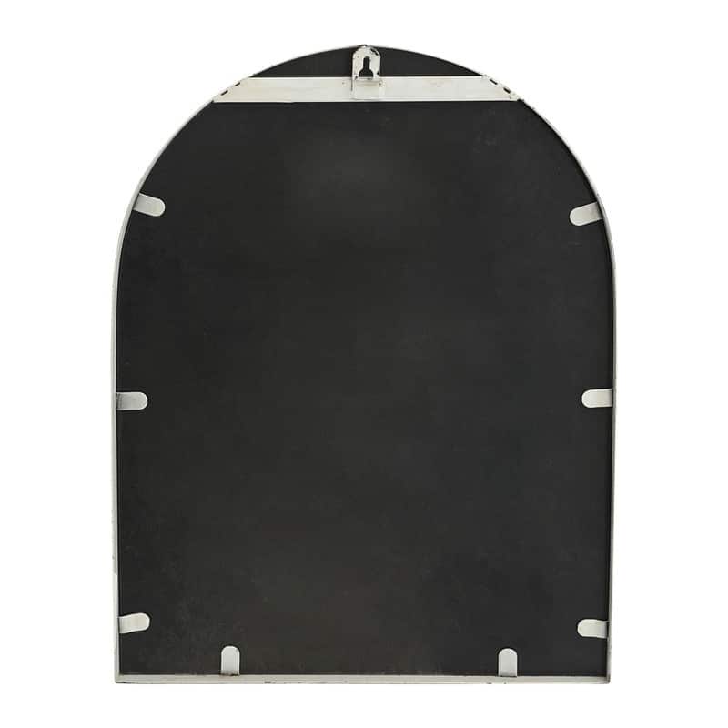 Tuscany Farmhouse Arch Metal Wall Mirror - 16"H x 12"W x 1"D