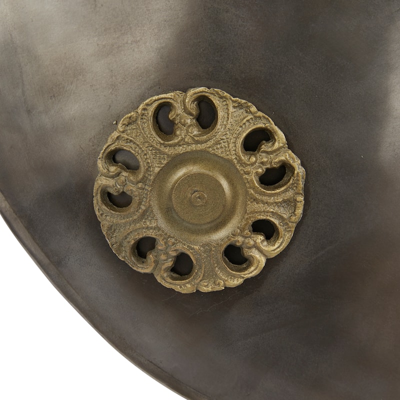 Grey Metal Vintage Wall Decor