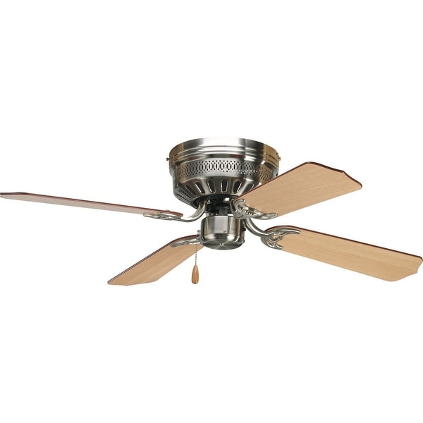 AirPro Collection 42" Four-Blade Hugger Ceiling Fan - 7.940" x 19.960" x 12.500". Opens flyout.