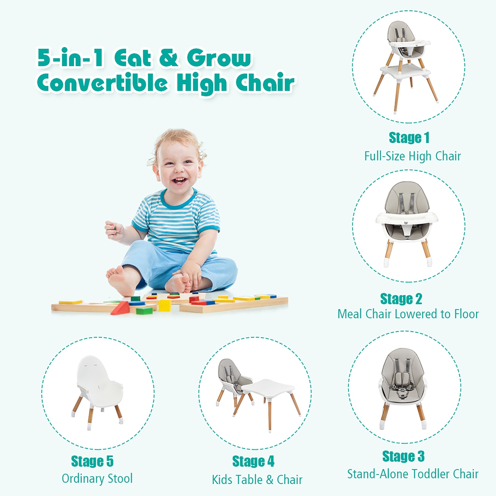 Chairs for sale 1 year baby