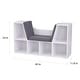 preview thumbnail 7 of 5, KidKraft White Bookcase with Reading Nook - N/A