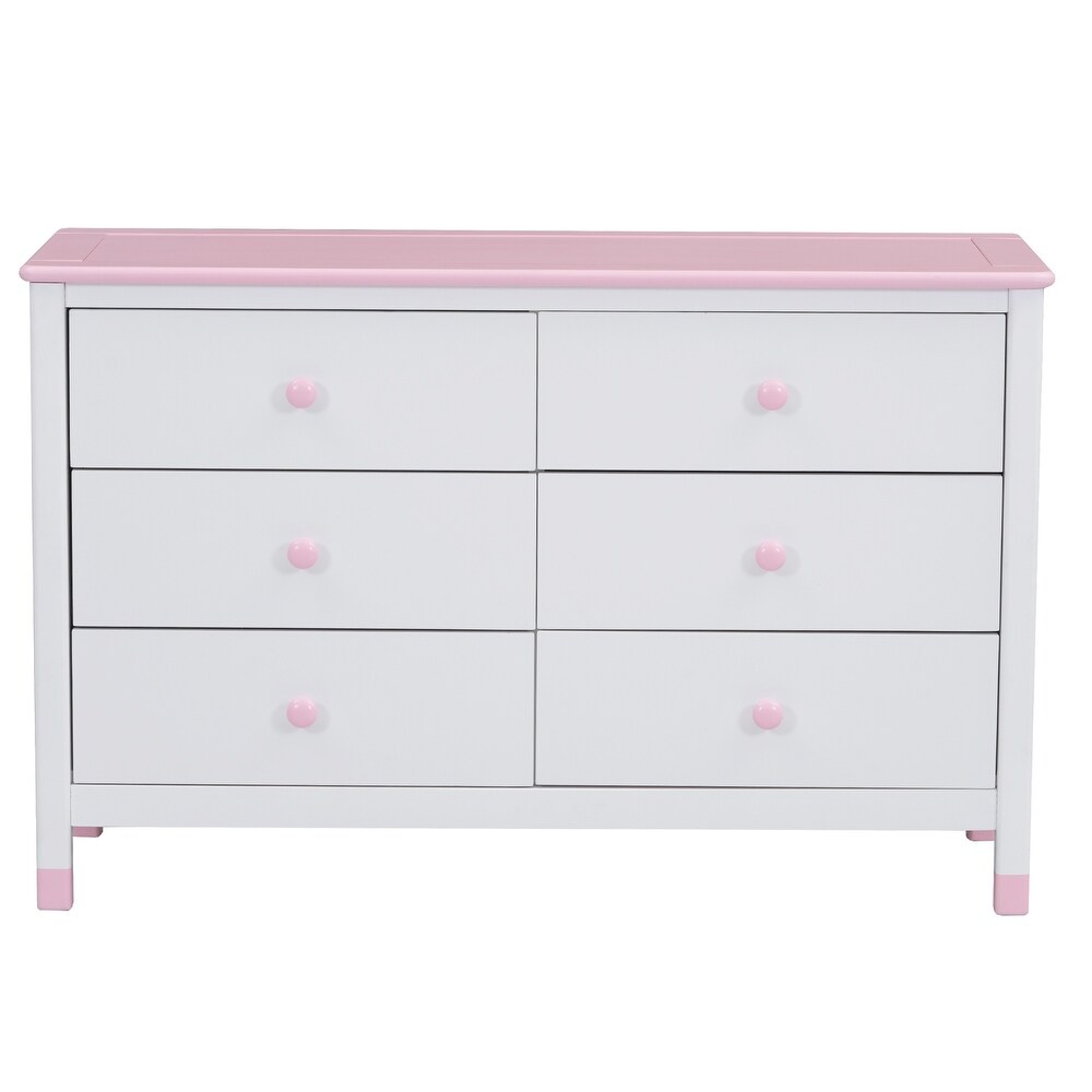 Pink clearance kids dressers