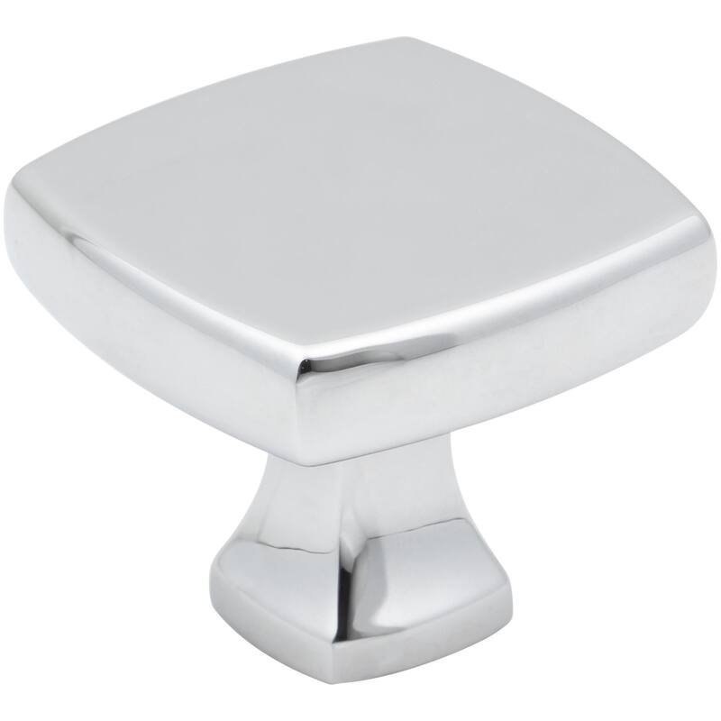 Jeffrey Alexander 663 Griffin 1-3/8" Elegant Soft Square Cabinet / - Polished Chrome