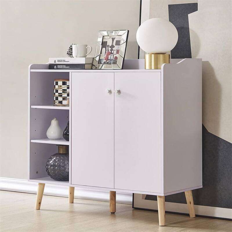 Storage Sideboard - 13.38"D x 31.5"W x 33.46"H