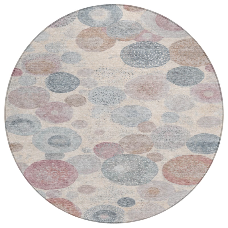 HomeRoots Geometric Transitional Rectangle Outdoor Rug