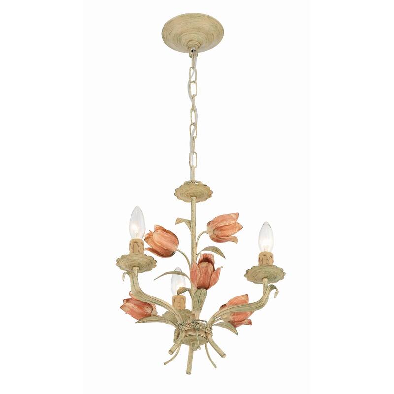 Crystorama Lighting Group Southport 3 Light 14" Wide Candle Style Mini