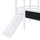 preview thumbnail 32 of 34, Twin Loft House Bed with Slide