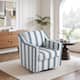 Option Stripe Navy-Linen