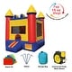 preview thumbnail 2 of 1, Jingo Jump Simi-Commercial Castle Bouncer - 10′ L x 10′ W x 13′ H