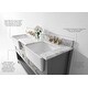 preview thumbnail 4 of 41, Ancerre Designs Hayley 60 in. Bathroom Vanity Set
