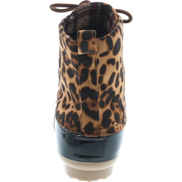 yoki leopard shoes