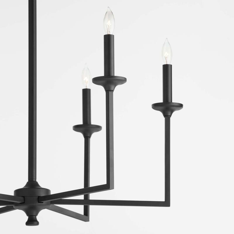 Quorum International 6005-6 Eldorado 6 Light 27" Wide Taper Candle