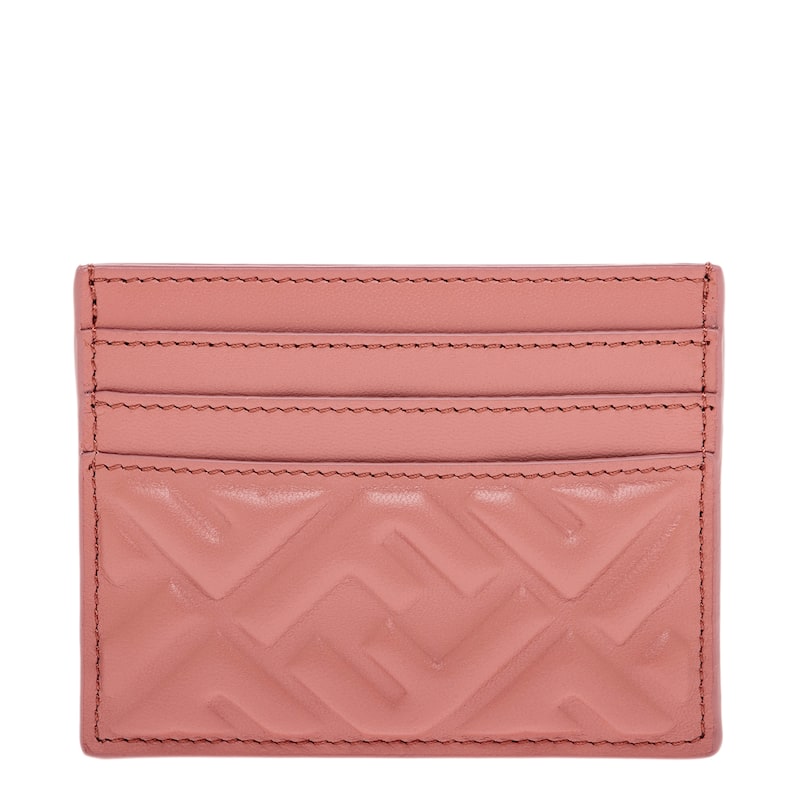 Fendi Baguette Card Case - Pink