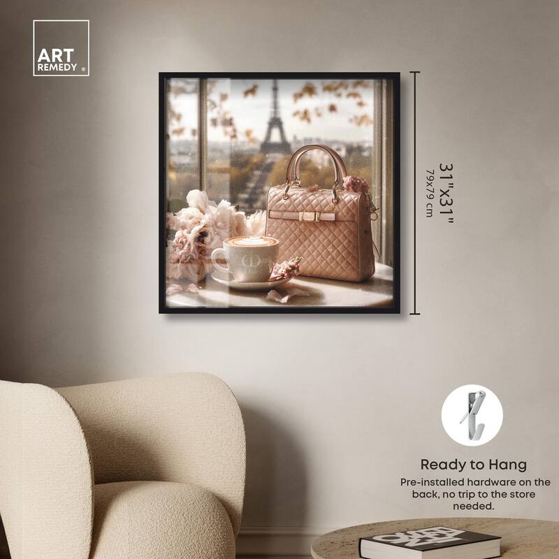 Glam by the Window Paris Shadowbox by Art Remedy