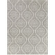 preview thumbnail 1 of 3, Maiano Coastal Shell Trellis Indoor/Outdoor Area Rug 5'3" x 7' - Taupe