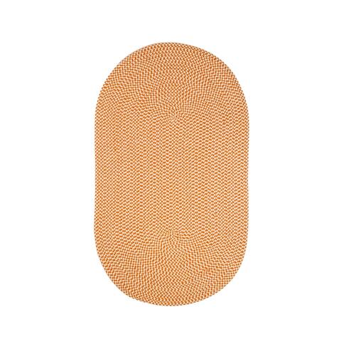 Jamestown Houndstooth Tweed In-Outdoor Braided Rug