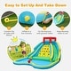 preview thumbnail 6 of 10, Costway Bountech Inflatable Mighty Water Slide Park Bouncy Splash Pool