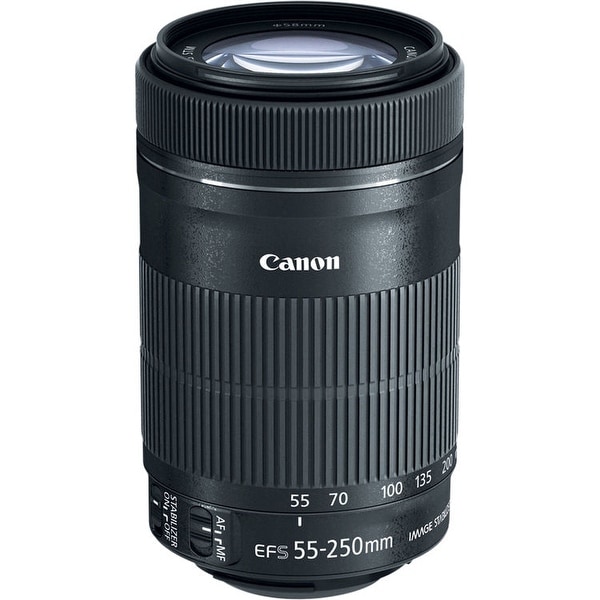 Canon EF-S 55-250mm f/4-5.6 IS STM Lens (International Model)