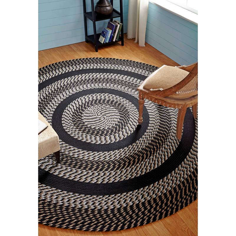 Better Trends Newport Braid Collection 100% Polypropylene Durable & Stain Resistant Double-Sided Reversible Indoor Utility Rug