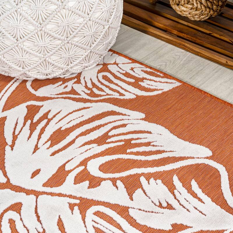 JONATHAN Y Montego Abstract Swirl Area Rug