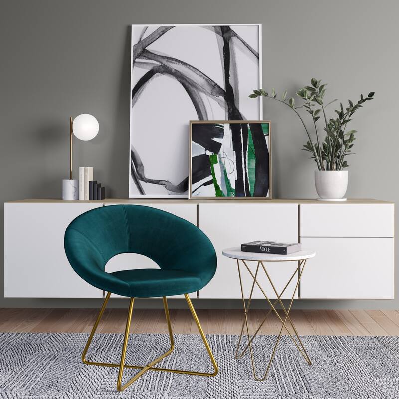 Wyndenhall Holley 6 x 9 Area Rug Contemporary in Fog - 6 ft x 9 ft 72"d x 108"w x 0.6" h - Fog