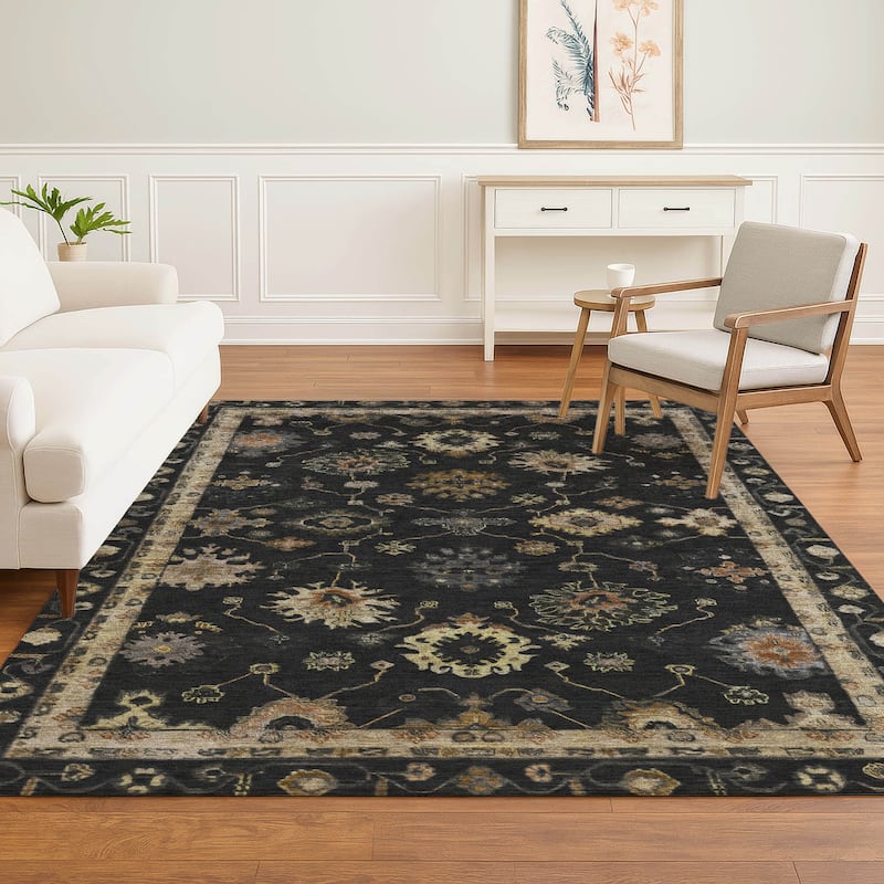 Premium Washable Super Soft Classic Traditional Mayfield Rug