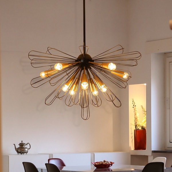 OYIPRO 10 Light 34 W Contemporary Large Geometric Sputnik Sphere Chandelier On Sale Bed Bath Beyond 36503748