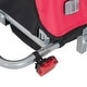 preview thumbnail 8 of 7, Aosom Elite II 3 in 1 Double Child Bike Trailer and Stroller