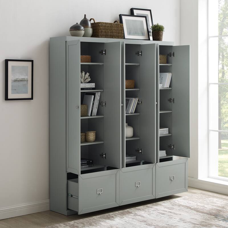 Crosley Harper 3Pc Entryway Set - 12.5" x 66" x 74"