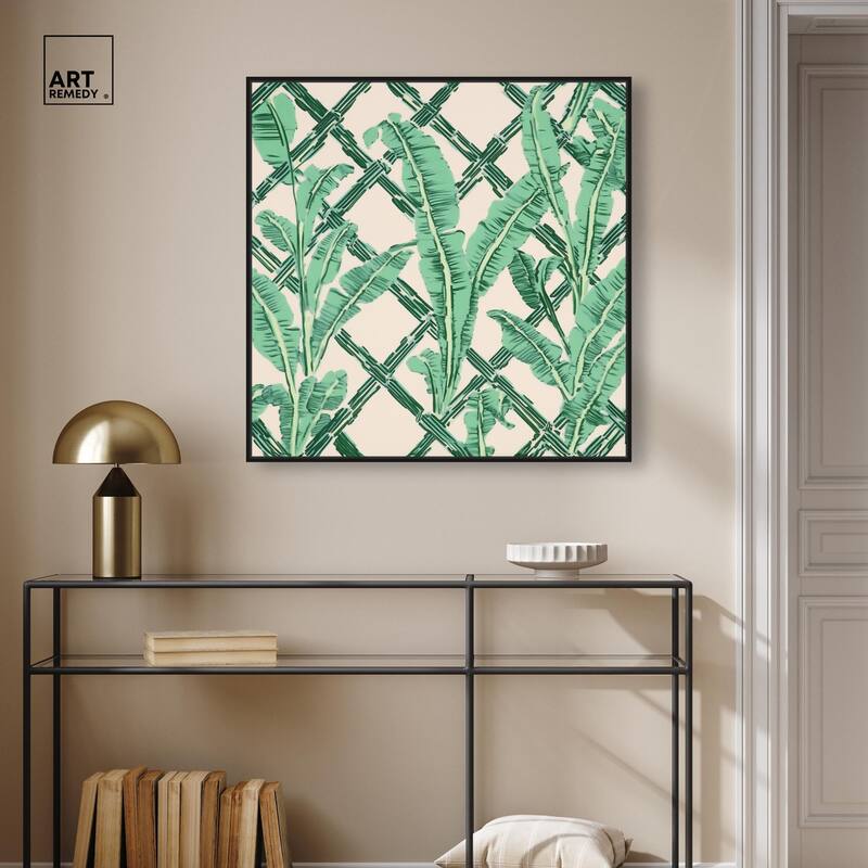 Vibrant Squiggles Canvas by Art Remedy