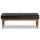 preview thumbnail 5 of 18, Sanford Mid-Century Modern Dining Bench