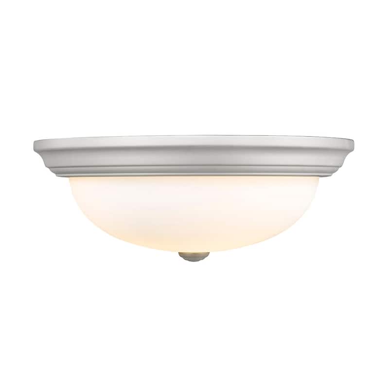 Millennium Lighting 15" Wide Ceiling Fixture - Satin Nickel