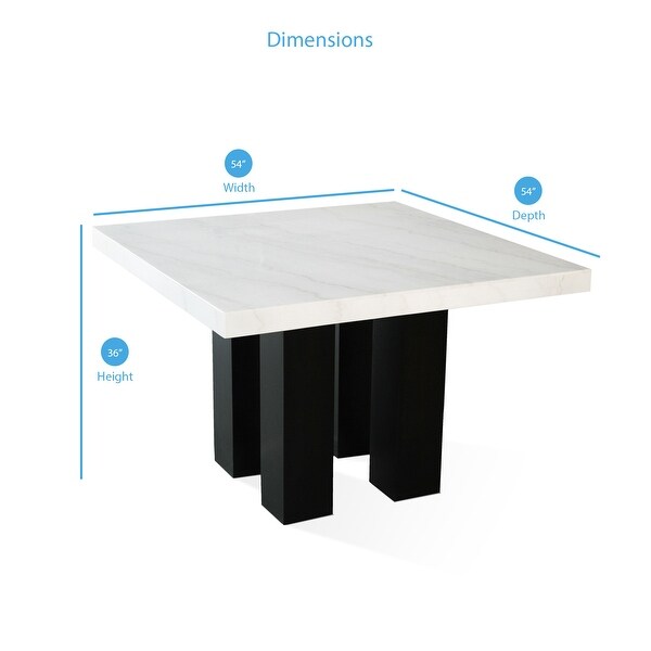 Gracewood Hollow Mhlanga 54 inch Square Counter height Dining
