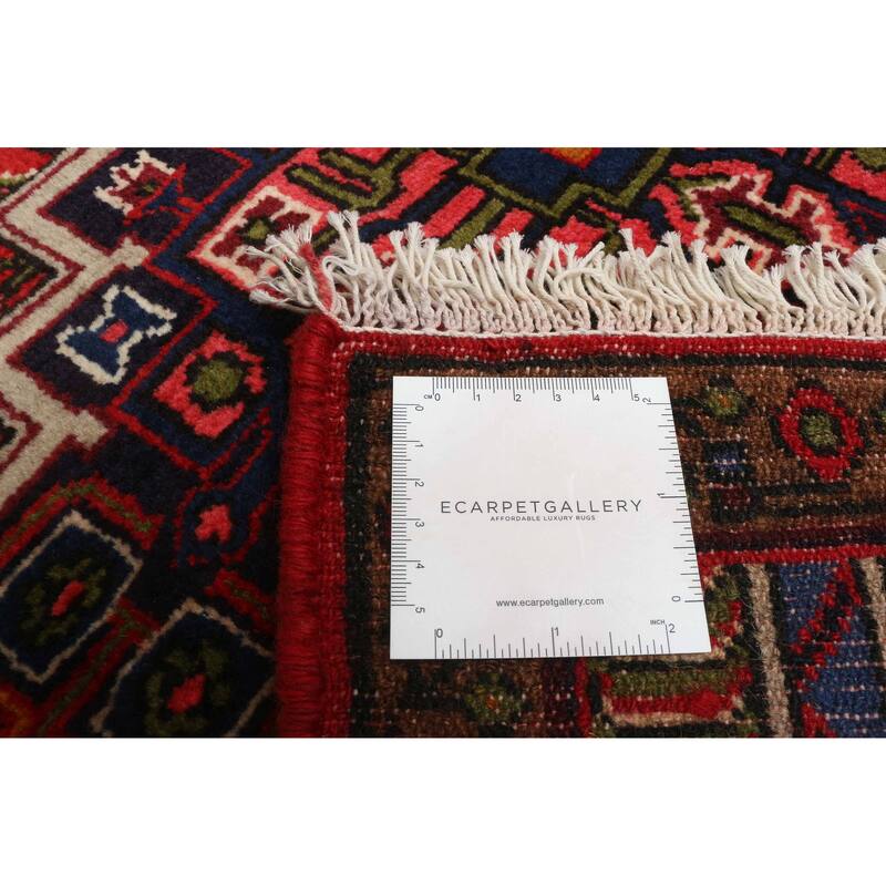 ECARPETGALLERY Hand-knotted Anadol Red Wool Rug - 3'5 x 4'10