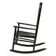 preview thumbnail 31 of 65, Porch & Den Steeplechase Genuine Hardwood Rocking Chair