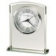 preview thumbnail 2 of 0, Howard Miller Glamour Modern Sleek Chic Table Clock