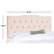 preview thumbnail 6 of 4, SAFAVIEH Axel Tufted Headboard