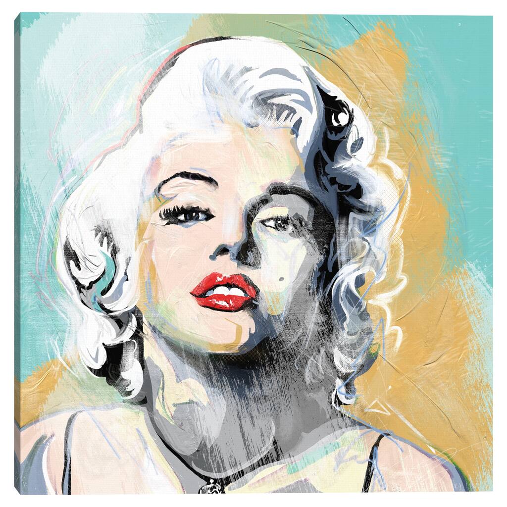 Marilyn Portrait I by Studio Arts Canvas Art Print