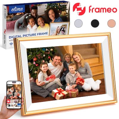 10.1" WiFi Frameo Digital Picture Photo Frame - Aluminum Frame