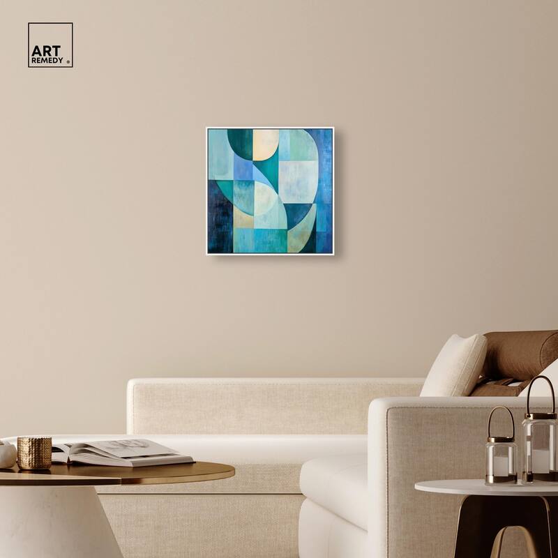 Color Blocks I Canvas by Art Remedy
