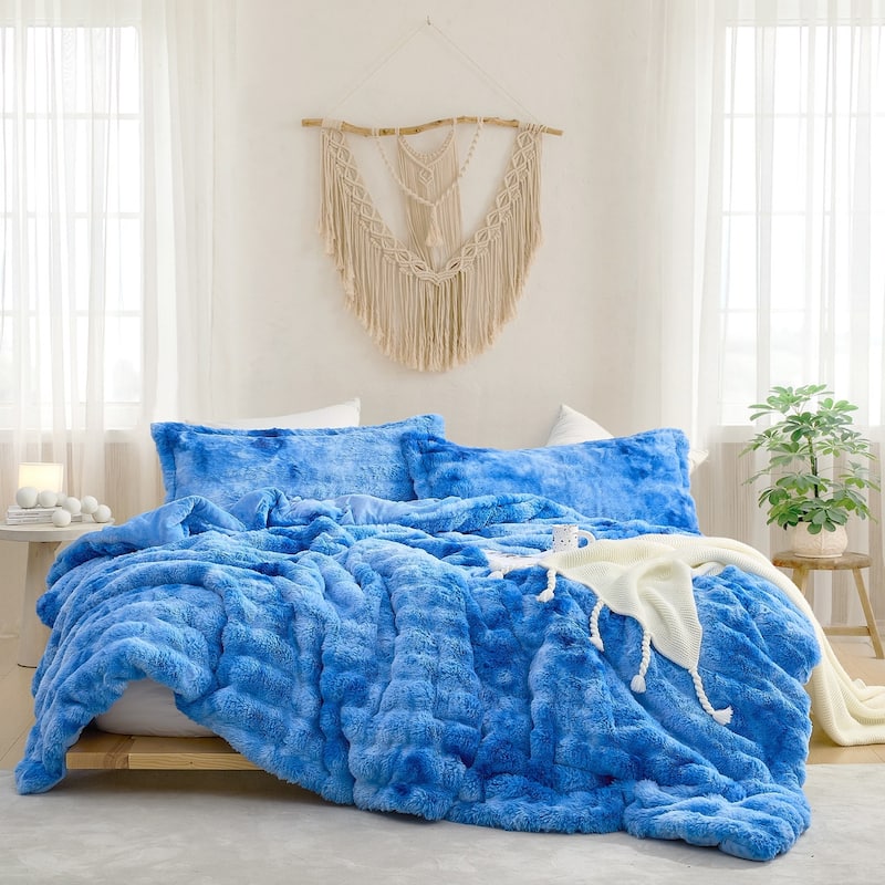 Snowball® Chunky Bunny - Coma Inducer® Oversized Comforter Set - Cloudy Day Blue - Oversized King