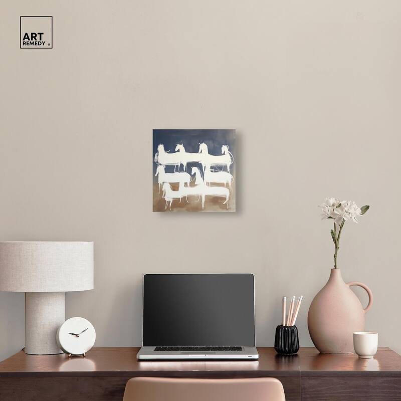 Phantom Herd Canvas by Art Remedy, Gallery Wrapped
