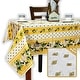 preview thumbnail 6 of 9, Wipeable Stain Resistant French Acrylic Coated Tablecloth Collection