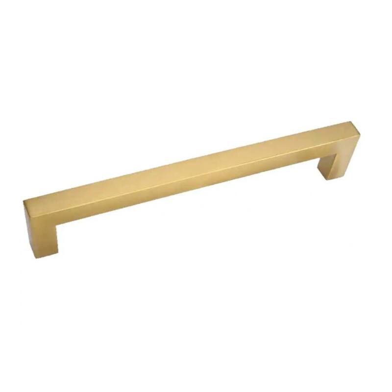 Brizza 51/16 in 128mm Solid Gold Brushed Handle Drawer Pull