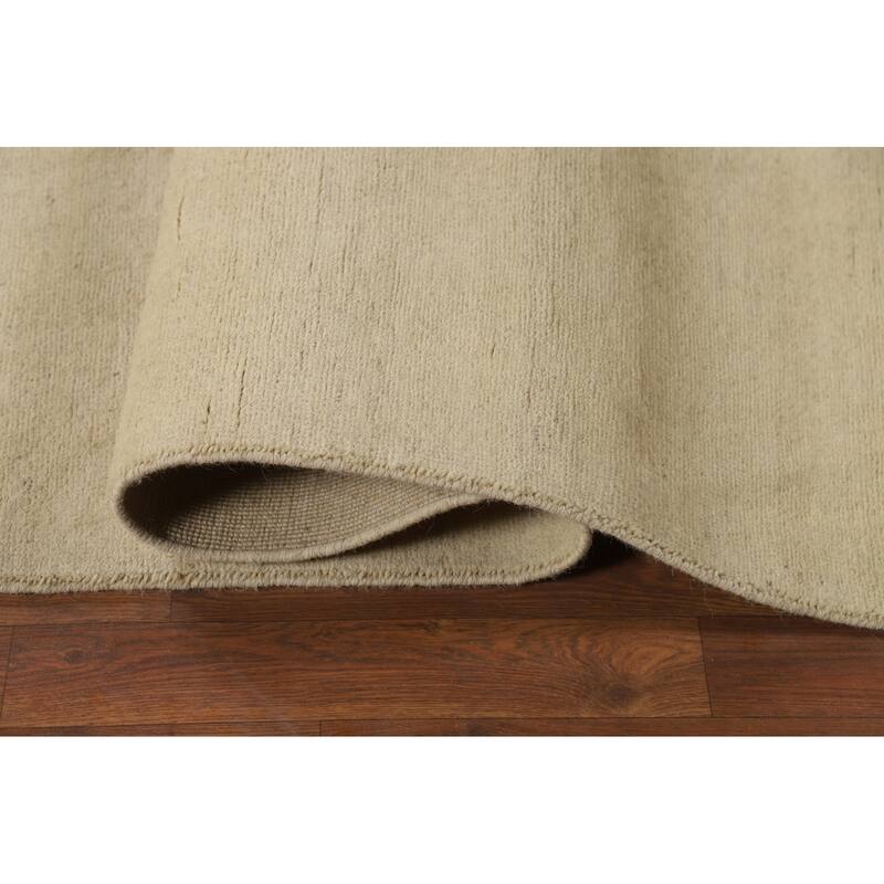 Modern Gabbeh Oriental Area Rug Handmade Wool Carpet - 6'6"x 9'9"