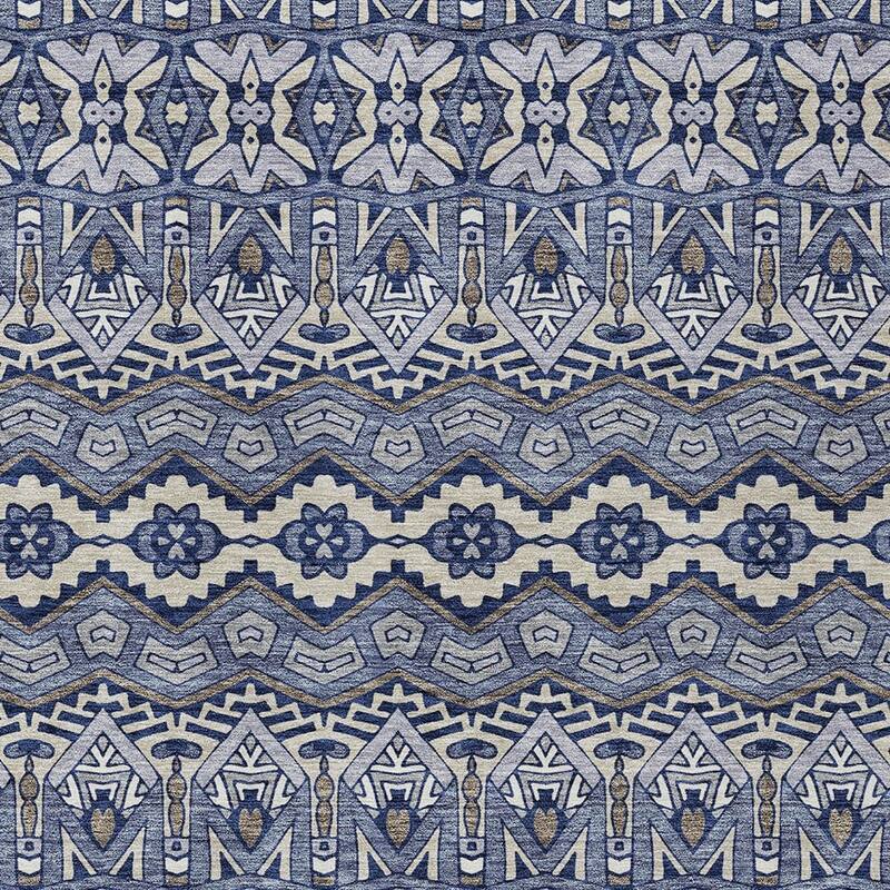 HomeRoots Moroccan Transitional Rectangle Outdoor Rug