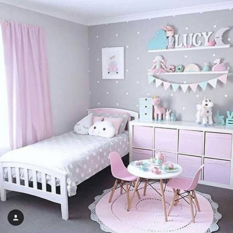 Designer Plastic Kids Circle Activity Table Bedroom Home School Preschool Daycare Child Montessori Wooden Eiffel Dowel