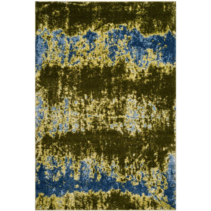 SAFAVIEH Retro Nelea Distressed Modern Abstract Rug