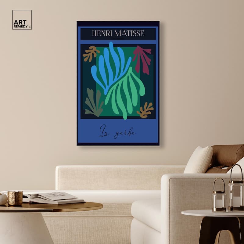 The Cutouts Canvas by Art Remedy