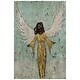 preview thumbnail 1 of 7, "Earthly Angel II" Fine Giclee Printed Directly on Hand Finished Ash Wood Wall Art